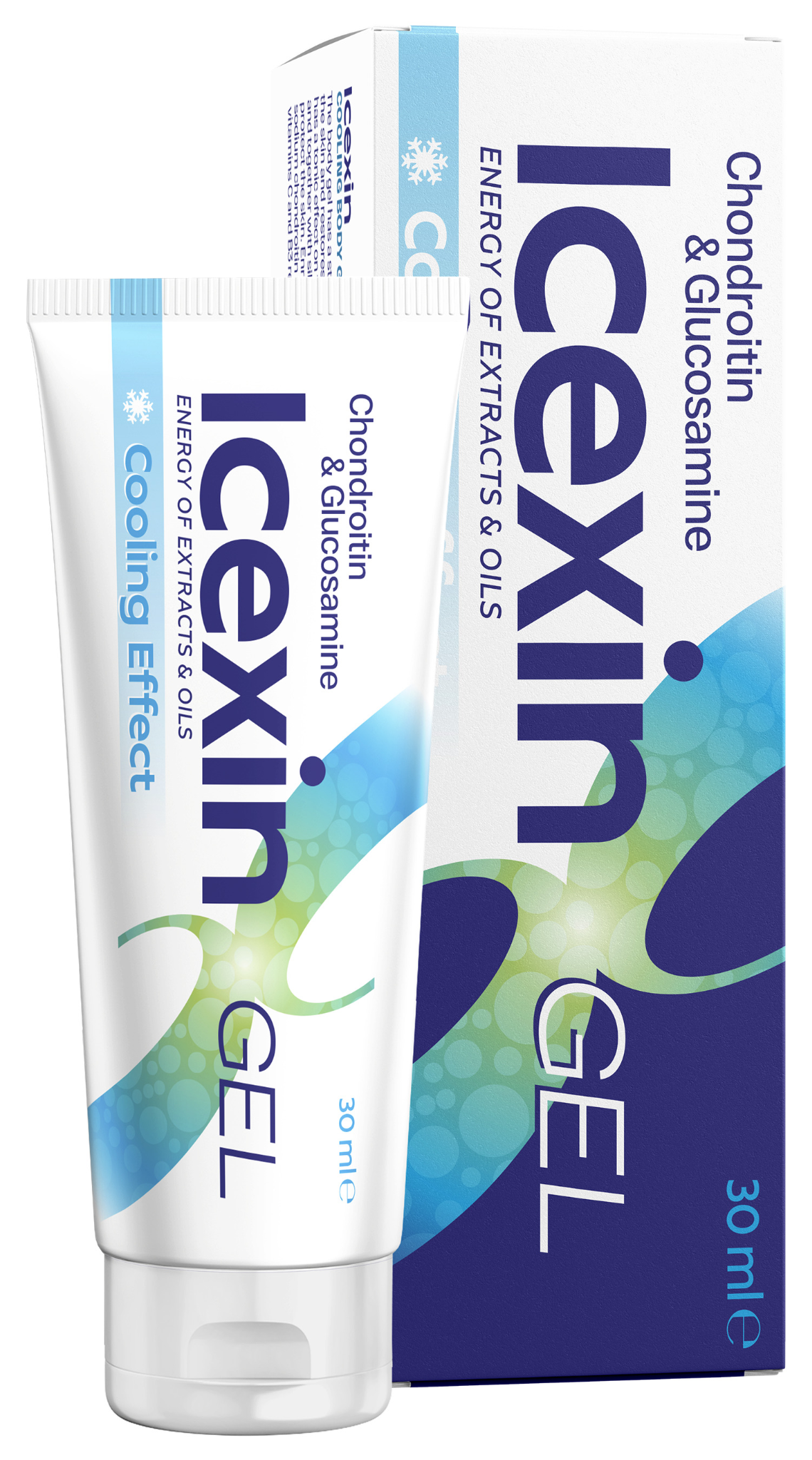 Balení chladivého gelu Icexin, 30 ml
